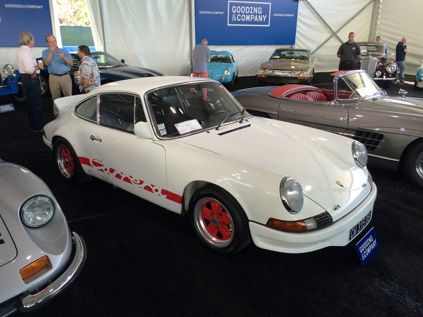 With many wrong pieces and no records before 1992, this RS Lightweight sold for $875,000, well below its estimate.