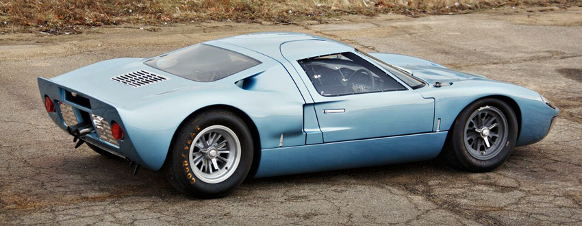 At one time this GT40 Mk 1 was just a car on the Ford dealer’s lot. Stewardship was the furthest thing from anyone’s mind. By 1969 this car had been repainted and a Mk III rear window installed. Larger rear fender flares were also added. The first few owners of this car had no idea about stewardship. Now the question is whether this car should be preserved in its current state or if it should be restored to original. Is stewardship even a factor considering all of the alterations that have taken place? (Photo courtesy of Hemming Motor News)