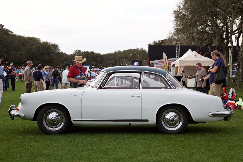 The 1960 356B coupe with a four-seater body by Swiss coachbuilder Beutler.
