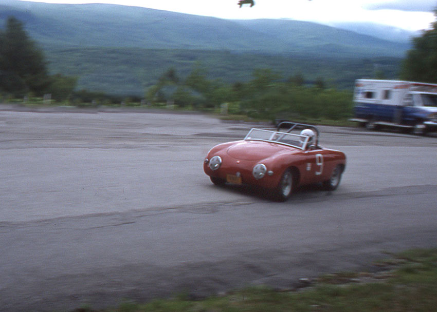 Howie Gilmore ran the Mt. Equinox hill climb for several years in the Denzel.